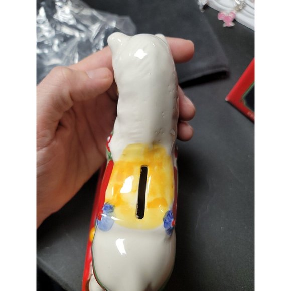 Vintage Rocking Horse Collection Coin Bank By Mount Clemens Pottery Mint 80s - Picture 9 of 9